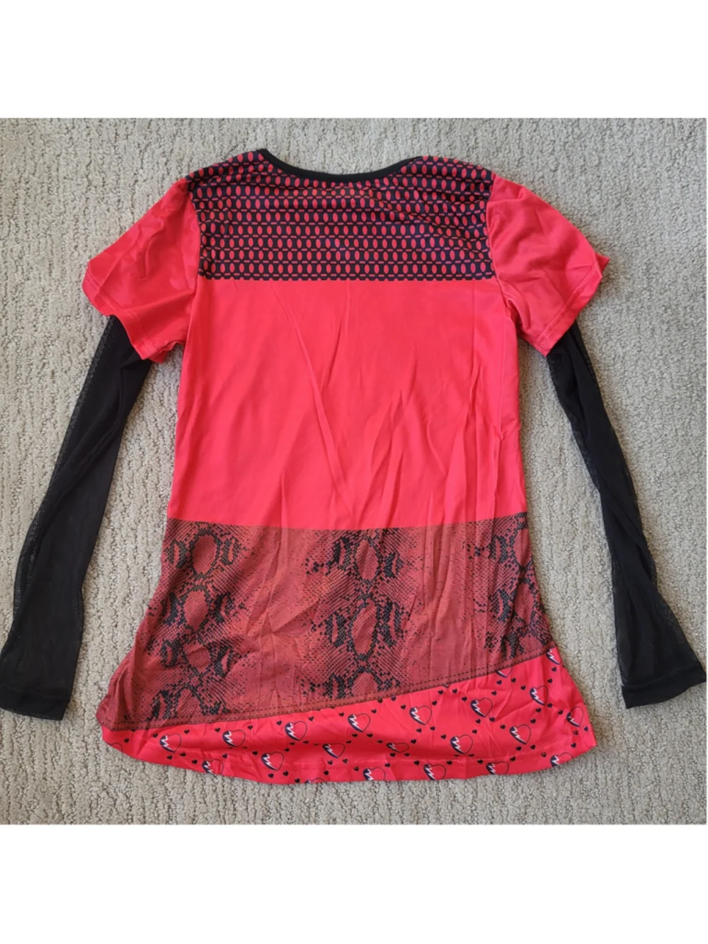 Girl's 3-Piece “Rise of Red” Costume Set – Coolproud – Approx. Size 10 – NWOT